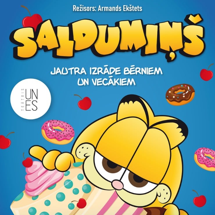 Изображение спектакля "Radošās apvienības "Teātris un es" jautra izrāde bērniem "Saldumiņš""