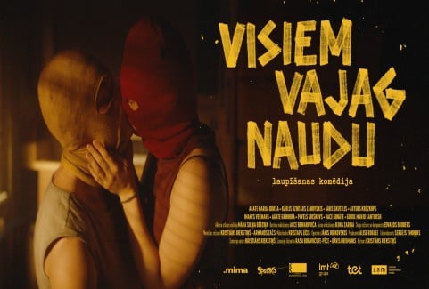 Izrādes "KINO /VISIEM VAJAG NAUDU/" attels