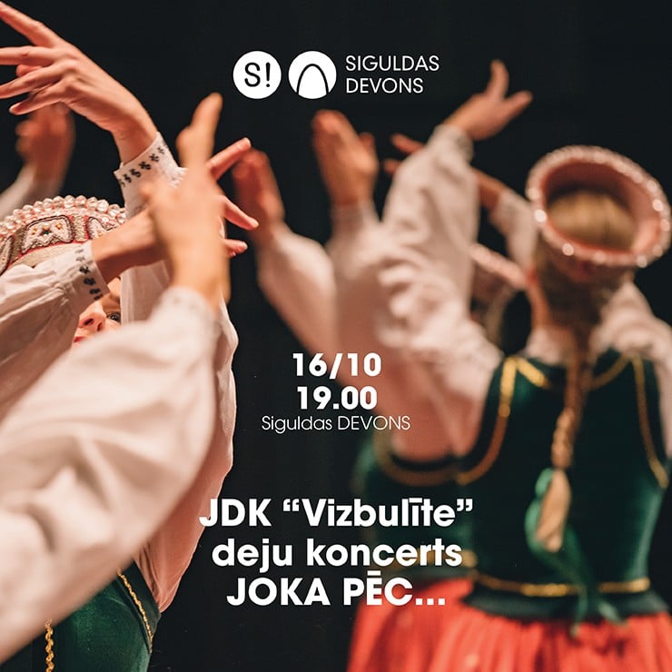 Изображение спектакля "Jauniešu deju kolektīva "Vizbulīte" koncerts "Joka pēc...""