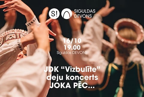 Изображение спектакля "Jauniešu deju kolektīva "Vizbulīte" koncerts "Joka pēc...""