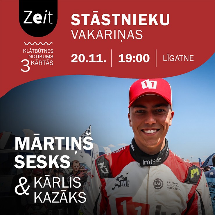Изображение спектакля "MĀRTIŅŠ SESKS un KĀRLIS KAZĀKS | Stāstnieku vakariņas"