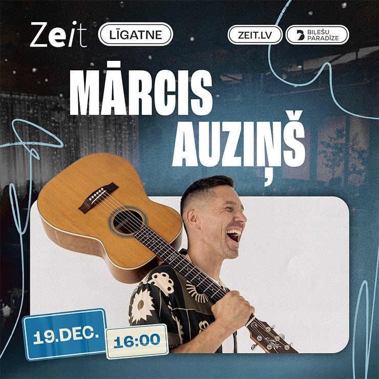 Изображение спектакля "Mārcis Auziņš | Solokoncerts"