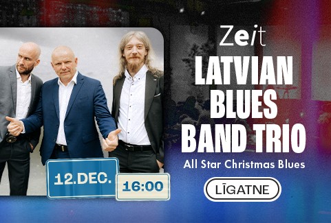 Izrādes "LATVIAN BLUES BAND TRIO | All Star Christmas Blues" attels