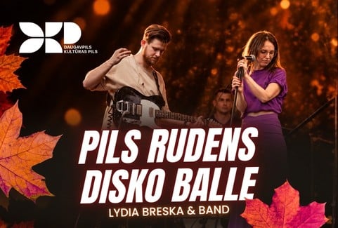 Изображение спектакля "PILS RUDENS DISKO BALLE ar Lydia Breska & Band"
