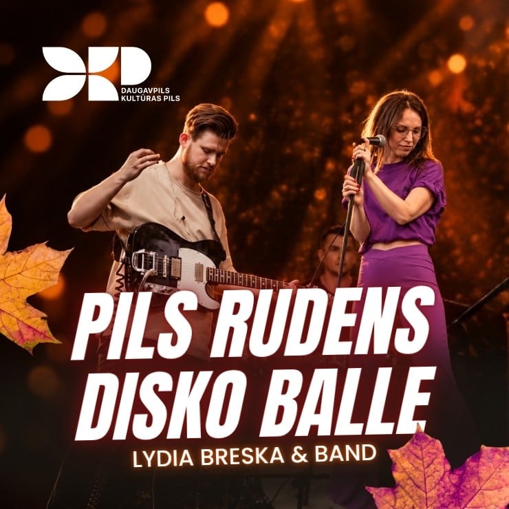 Изображение спектакля "PILS RUDENS DISKO BALLE ar Lydia Breska & Band"