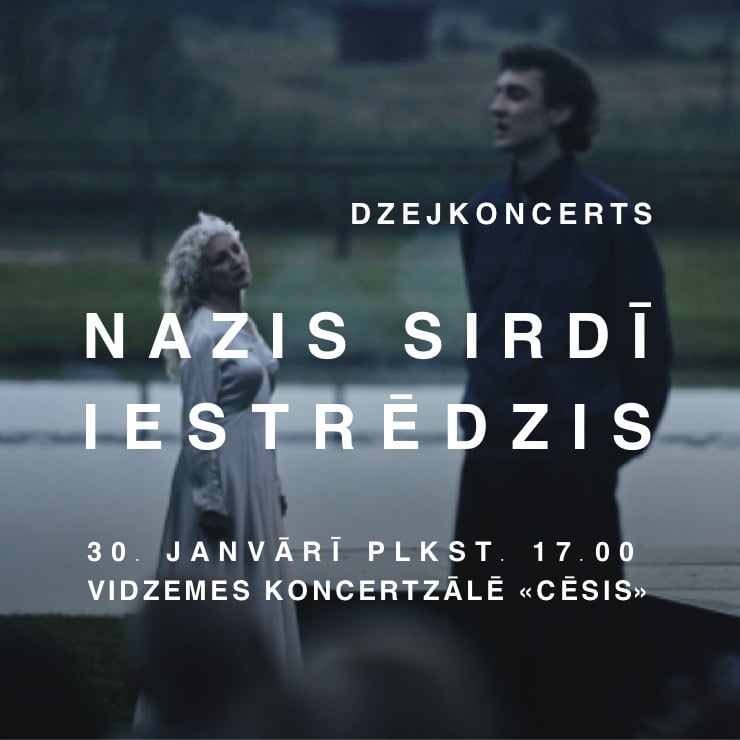 Izrādes "Dzejkoncerts NAZIS SIRDĪ IESTRĒDZIS" attels