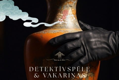 Изображение спектакля "Atpūtas vakars Mālpils muižā | Vakariņas Mālpils muižas restorānā un Gunta Bojāra detektīvspēle “Ķīnas vāze”"