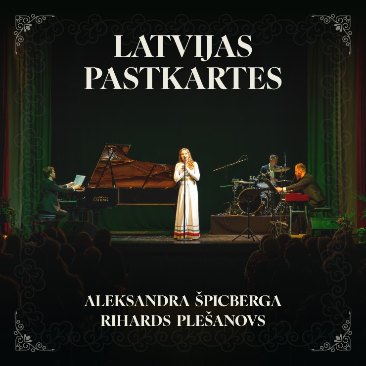 Изображение спектакля "LATVIJAS PASTKARTES | Aleksandra Špicberga, Rihards Plešanovs"