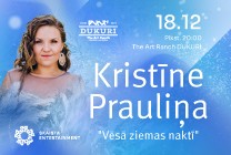 Meklēšanas rezultāta izrādes "KRISTĪNES PRAULIŅAS Ziemassvētku koncerts "Vēsā ziemas naktī"" attels