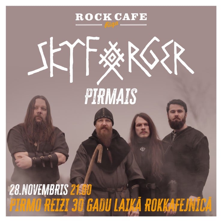 Изображение спектакля "SKYFORGER I Latvijas 1. Rokkafejnīca"