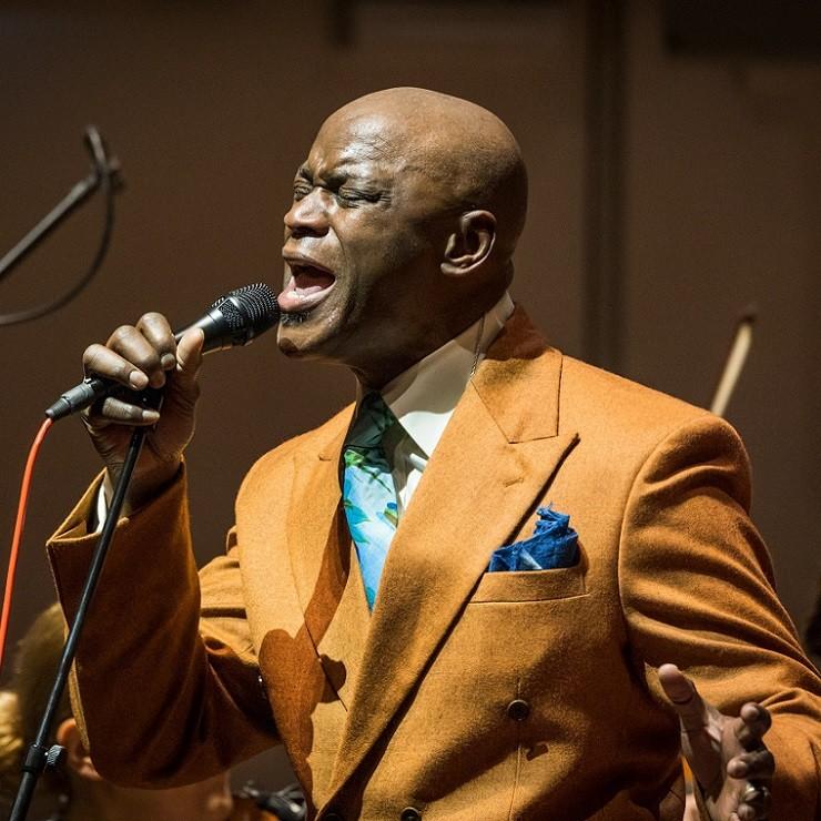 Galerijas bilde 3: Ola Onabule un Liepājas Simfoniskais orķestris