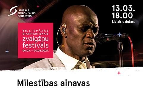 Izrādes "Ola Onabule un Liepājas Simfoniskais orķestris" attels