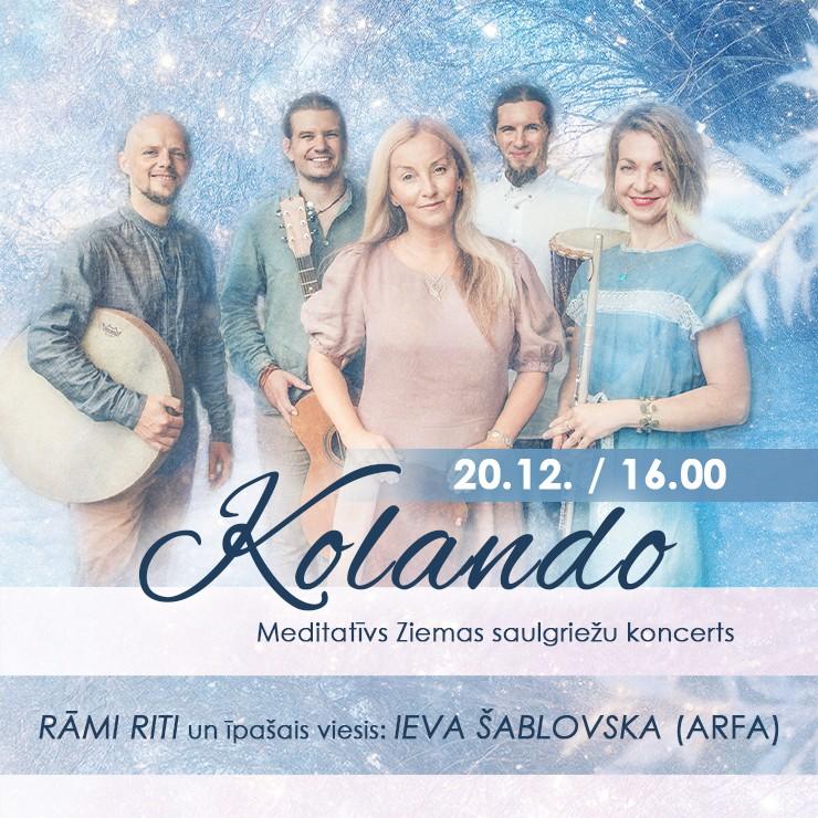 Изображение спектакля "KOLANDO / Rāmi Riti Ziemas saulgriežu koncertmeditācija"