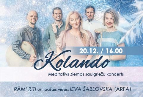 Изображение спектакля "KOLANDO / Rāmi Riti Ziemas saulgriežu koncertmeditācija"