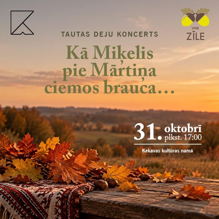 Изображение спектакля "Tautas deju koncerts “Kā Miķelis pie Mārtiņa ciemos brauca…”"