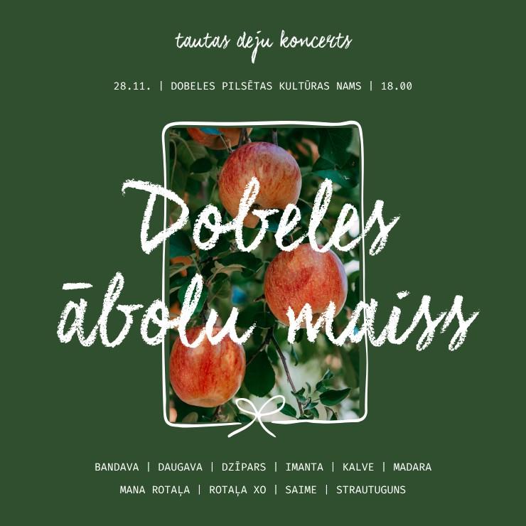 Izrādes "Dobeles ābolu maiss 2026" attels