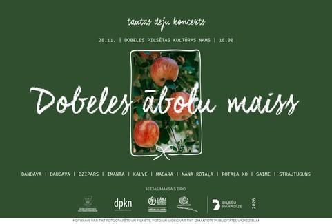 Izrādes "Dobeles ābolu maiss 2026" attels