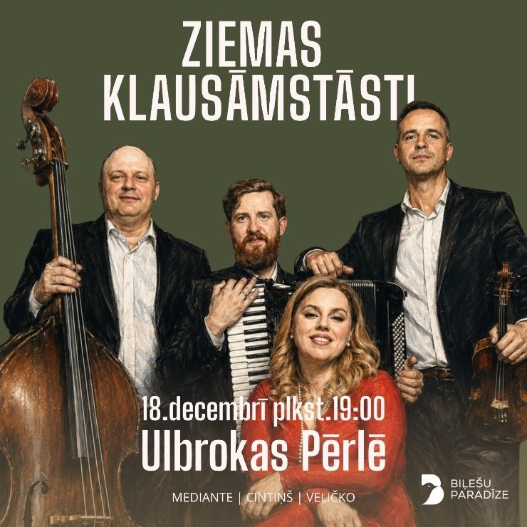 Izrādes "MEDIANTE | Ziemas Klausāmstāsti" attels