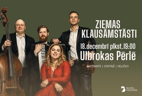 Izrādes "MEDIANTE | Ziemas Klausāmstāsti" attels
