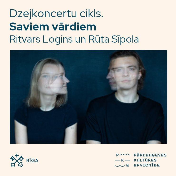 Izrādes "Dzejkoncertu cikls. “Saviem vārdiem”. Ritvars Logins un Rūta Sīpola" attels