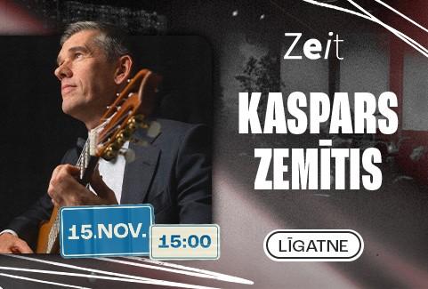 Изображение спектакля "KASPARS ZEMĪTIS | SOLOKONCERTS"