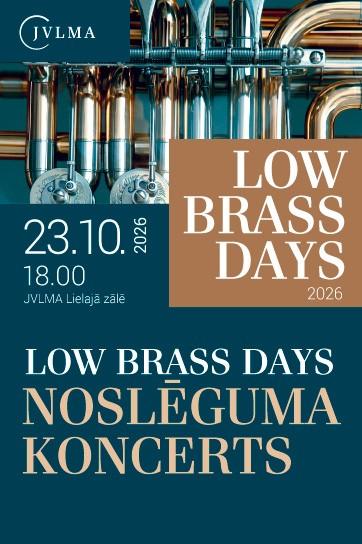 Изображение мероприятия "Low Brass Days 2026 noslēguma koncerts" из результатов поиска