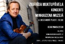 Изображение мероприятия "ZIGFRĪDA MUKTUPĀVELA KONCERTS MINHAUZENA MUZEJĀ" из результатов поиска