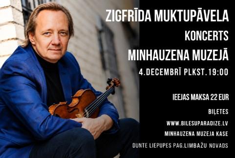 Изображение спектакля "ZIGFRĪDA MUKTUPĀVELA KONCERTS MINHAUZENA MUZEJĀ"