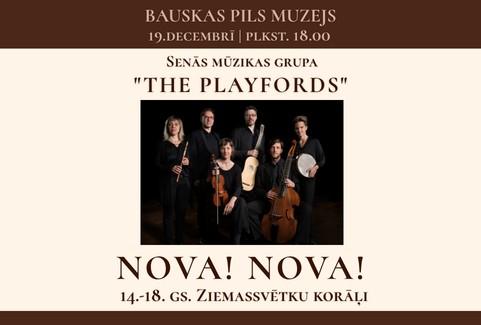 Изображение спектакля "Ziemassvētku korāļi koncertprogrammā "Nova! Nova!""