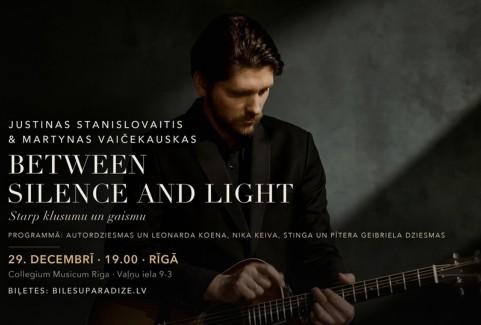 Image of the event "BETWEEN SILENCE AND LIGHT | Justinas Stanislovaitis & Martynas Vaičekauskas (Lietuva)"
