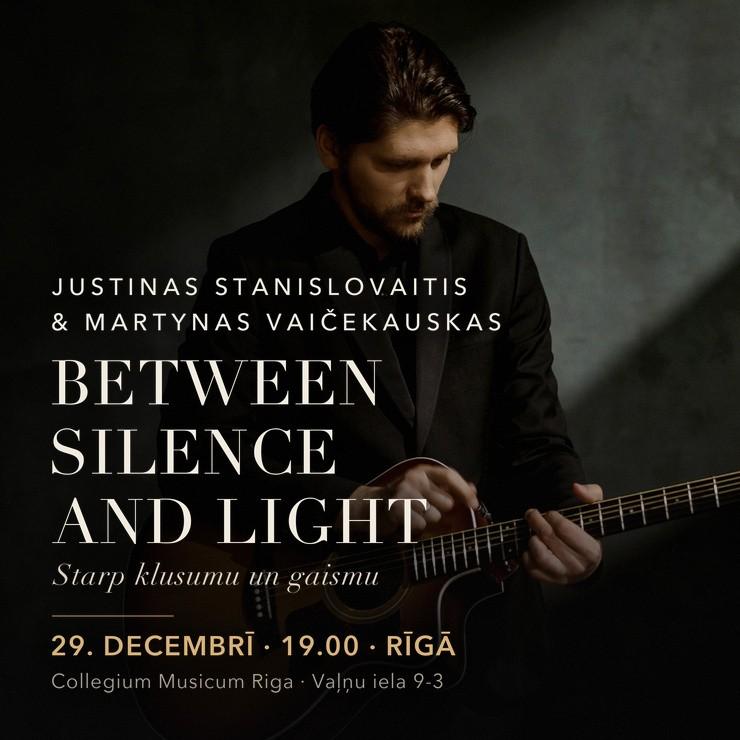 Image of the event "BETWEEN SILENCE AND LIGHT | Justinas Stanislovaitis & Martynas Vaičekauskas (Lietuva)"
