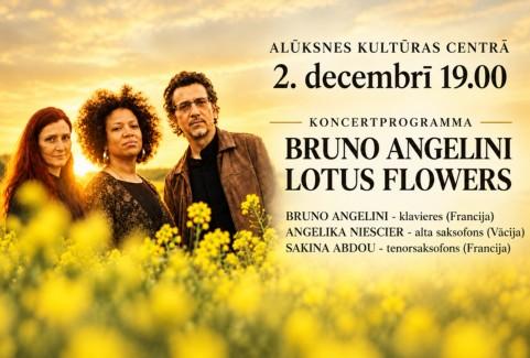 Image of the event "Koncertprogramma BRUNO ANGELINI LOTUS FLOWERS"