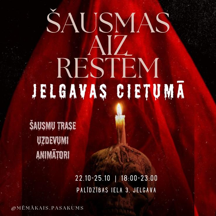 Image of the event "Helovīna nakts Jelgavas Cietumā"