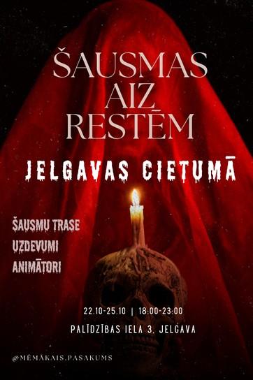 Meklēšanas rezultāta izrādes "Helovīna nakts Jelgavas Cietumā" attels