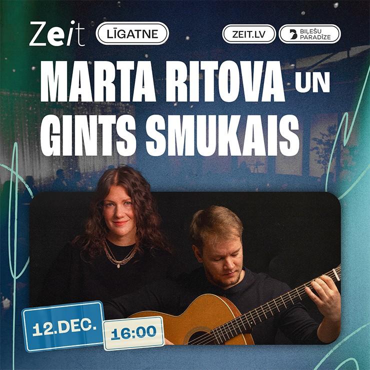 Изображение спектакля "MARTA RITOVA UN GINTS SMUKAIS"