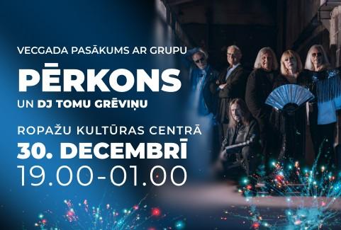 Изображение спектакля "Vecgada pasākums kopā ar grupu Pērkons un DJ Tomu Grēviņu"