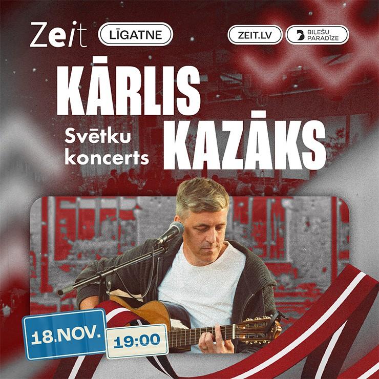 Izrādes "KĀRLIS KAZĀKS | Valsts svētku koncerts" attels