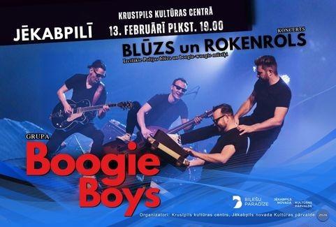 Image of the event "BLŪZS un ROKENROLS grupa Boogie Boys"