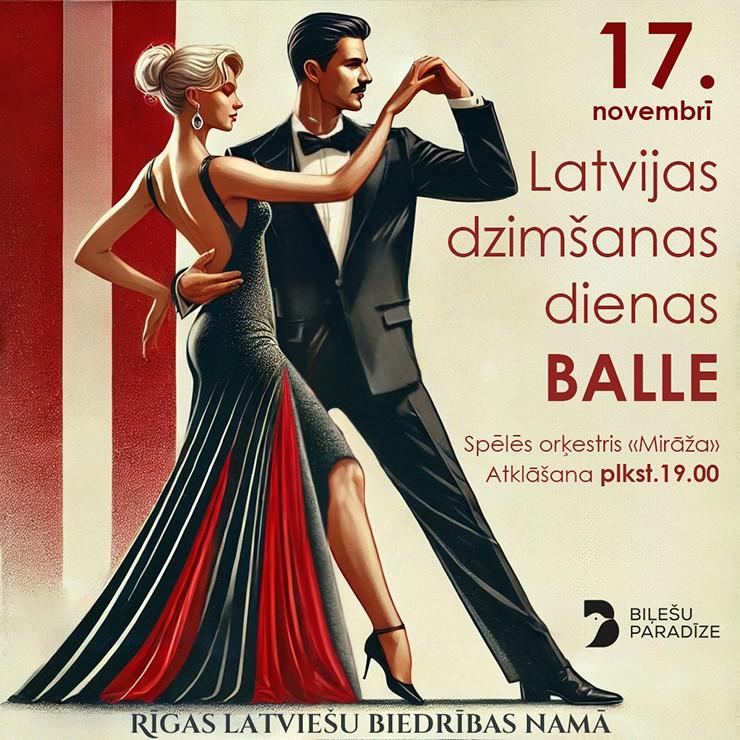 Izrādes "Latvijas dzimšanas dienas BALLE" attels