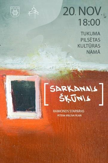 Meklēšanas rezultāta izrādes "Pētera Krilova filma SARKANAIS ŠĶŪNIS  ǀ Mākslinieka Raimonda Staprāna portrets" attels