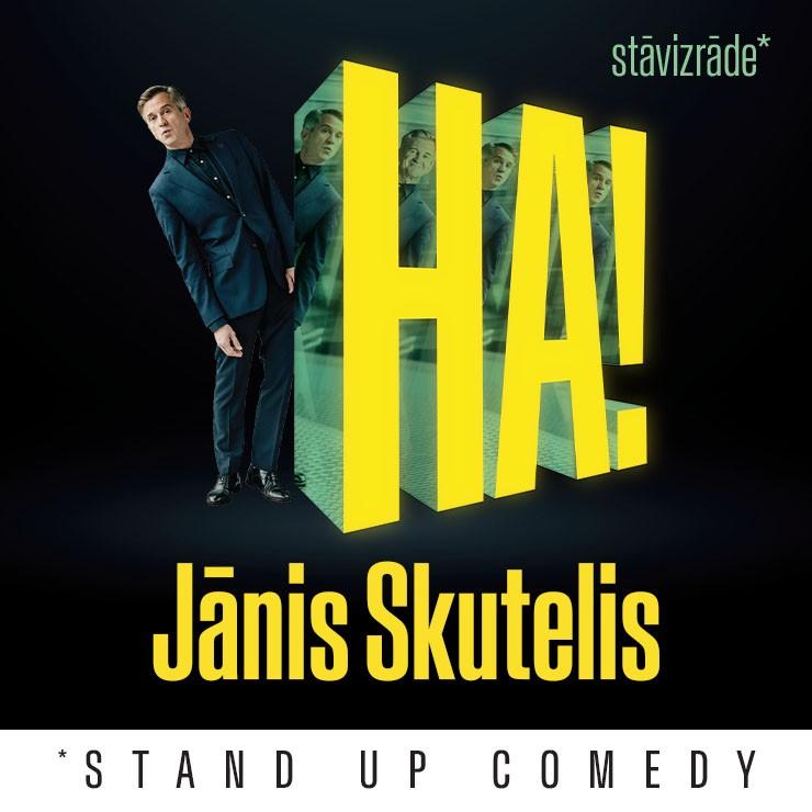Изображение спектакля "JĀNIS SKUTELIS / IZRĀDE “HA!”"