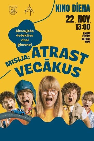 Meklēšanas rezultāta izrādes "MISIJA: ATRAST VECĀKUS ǀ Detektīvfilma visai ģimenei" attels