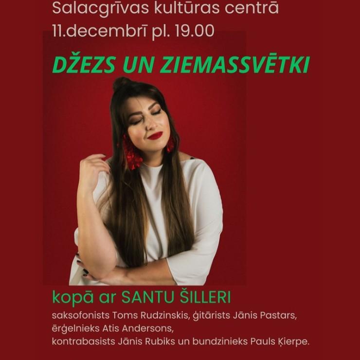 Izrādes "Džezs un Ziemassvētki" attels