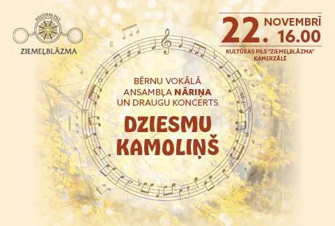 Изображение спектакля "DZIESMU KAMOLIŅŠ | Bērnu vokālā ansambļa NĀRIŅA un draugu koncerts"