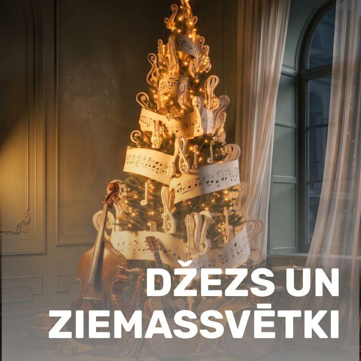 Изображение спектакля "Santa Šillere koncertprogrammā “Džezs un Ziemassvētki”"