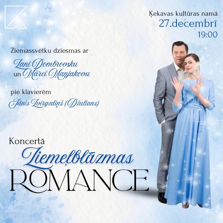 Izrādes "Koncerts ZIEMEĻBLĀZMAS ROMANCE" attels