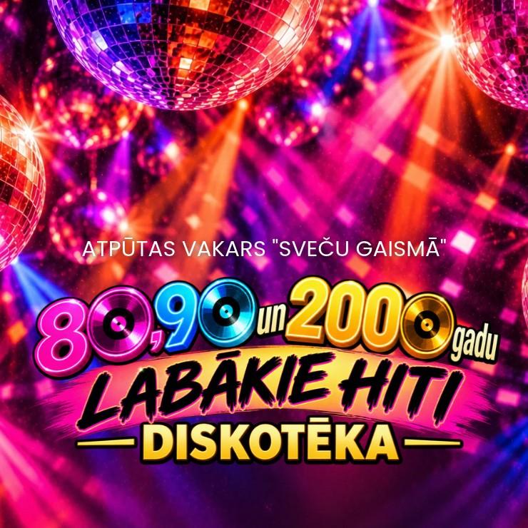 Изображение спектакля "Atpūtas vakars SVEČU GAISMĀ | 80.-90.-2000. gadu LABĀKIE HITI"