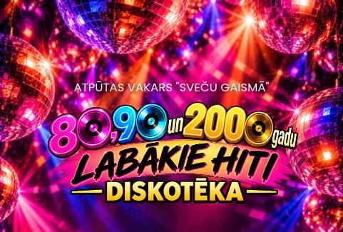 Изображение спектакля "Atpūtas vakars SVEČU GAISMĀ | 80.-90.-2000. gadu LABĀKIE HITI"