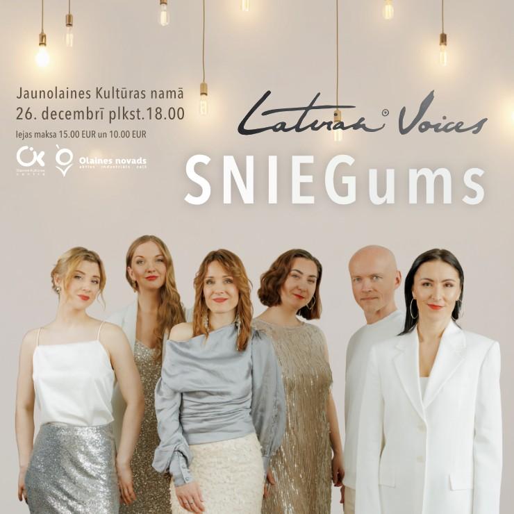 Изображение спектакля "Latvian Voices koncerts SNIEGums"
