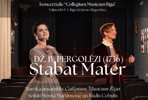 Изображение спектакля "Džovanni Batista Pergolēzi - STABAT MATER"